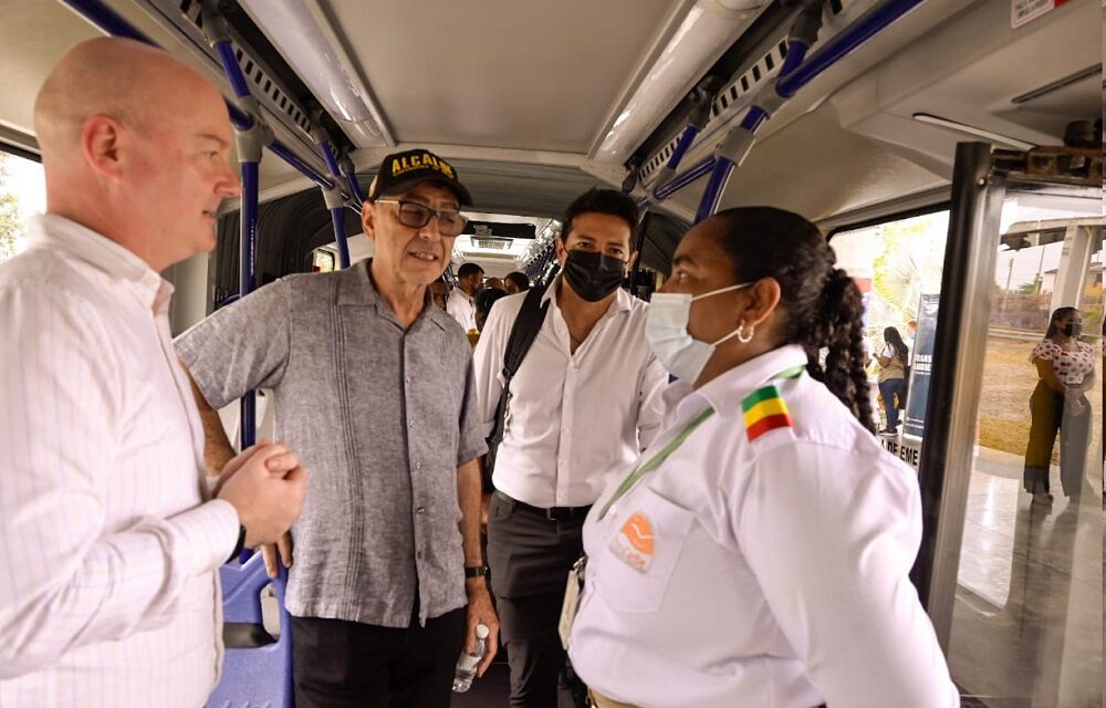 Sistema integrado de transporte masivo de Cartagena, Transcaribe, recibirá ayuda del Reino Unido