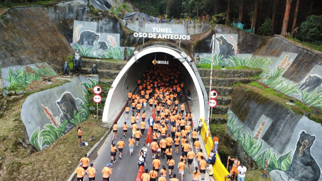 Así se vivió la jornada deportiva en la Media Maratón del Túnel de La Línea: recorrido por la geografía colombiana
