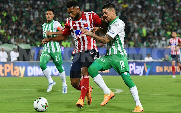 Atlético Nacional dio el golpe: venció a Junior y se clasificó a la gran final de la Liga