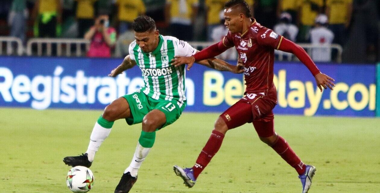 Confirmada programación de la gran final de la Liga 1 2022, entre Atlético Nacional y Deportes Tolima
