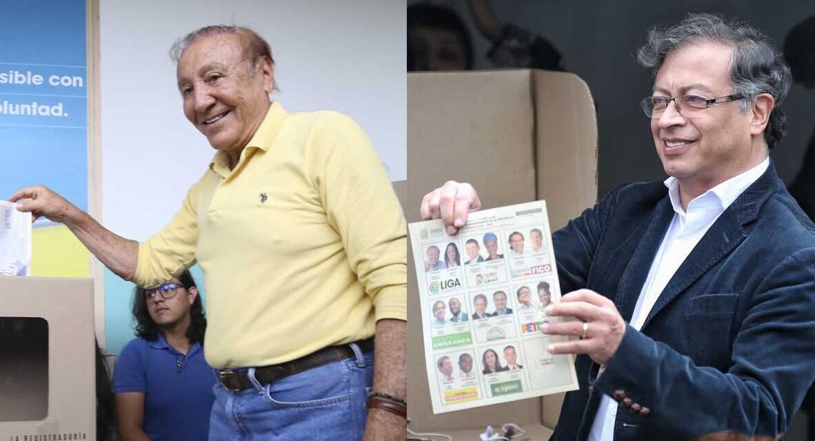 Registraduría confirmó tarjetón para la segunda vuelta presidencial, entre Rodolfo Hernández y Gustavo Petro