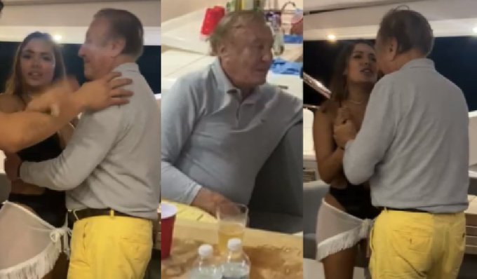 Revelan video de fiesta de Rodolfo Hernández en un yate en Miami: farmaceútica señalada negó estar involucrada