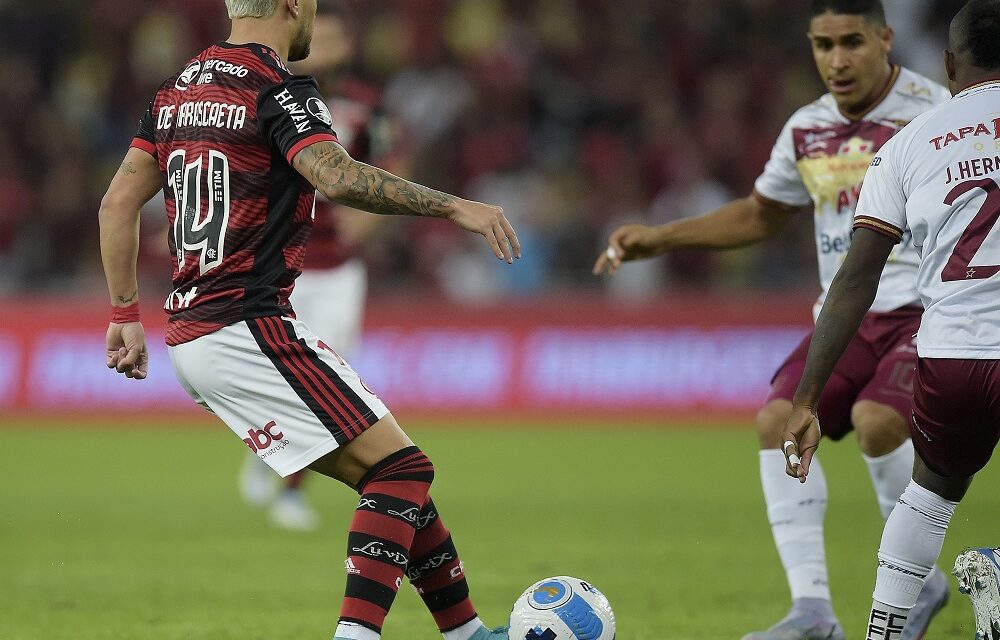 Deportes Tolima fue humillado en su visita a Flamengo: cayó 7-1 y se despidió con dolor de la Copa Libertadores