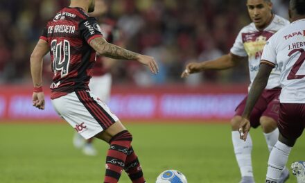 Deportes Tolima fue humillado en su visita a Flamengo: cayó 7-1 y se despidió con dolor de la Copa Libertadores