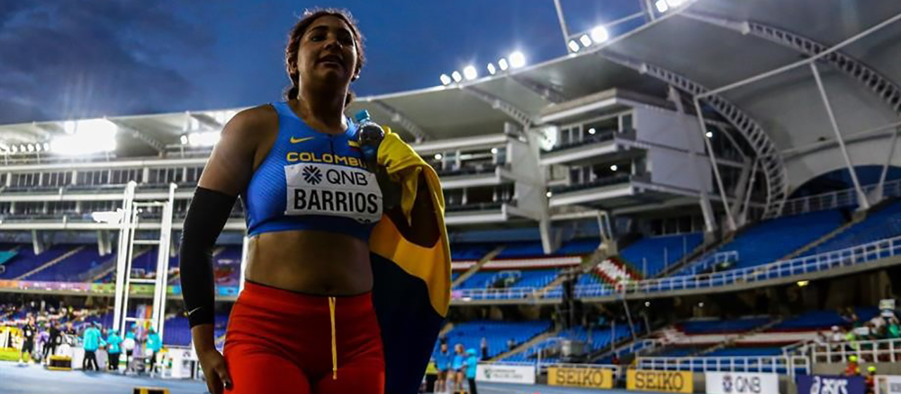 Colombia logró su primera medalla en el Mundial de Atletismo Sub-20 de Cali; una santandereana la protagonista