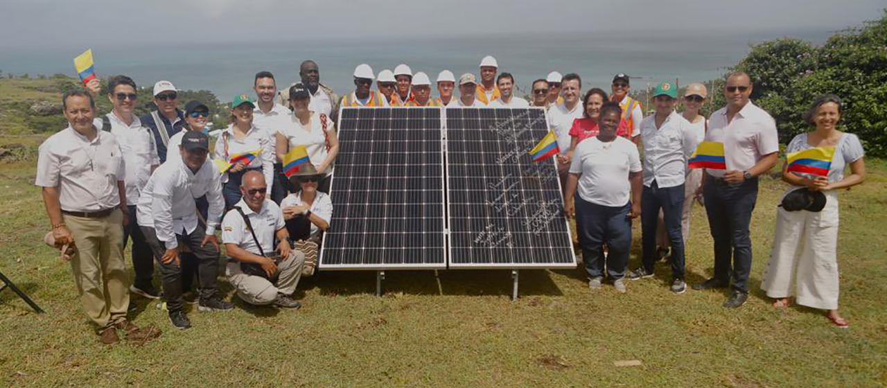 Ecopetrol inició la construcción de la primera granja solar para el archipiélago de San Andrés, Providencia y Santa Catalina