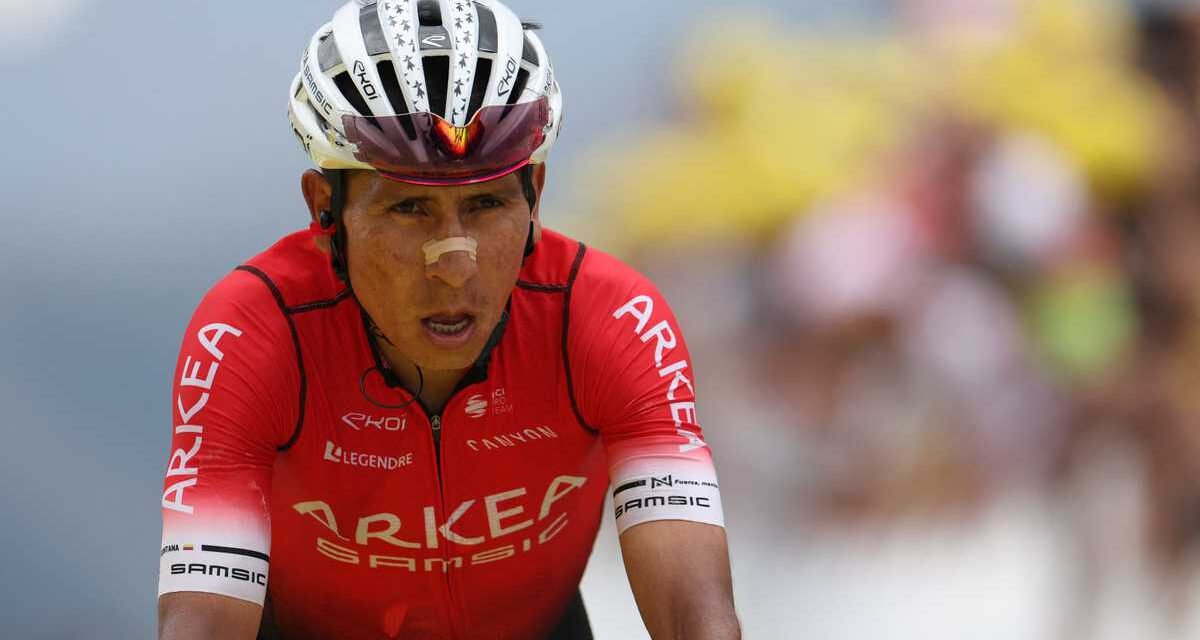 Por el uso de Tramadol, la UCI descalificó a Nairo Quintana: le quitó su sexto lugar en el Tour de Francia 2022