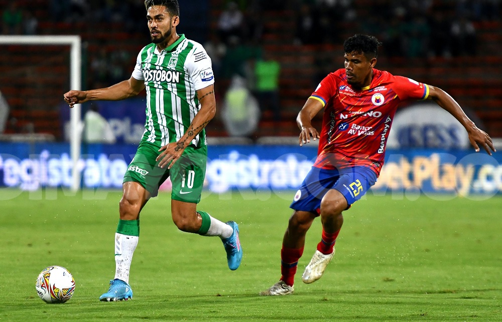 Atlético Nacional se ‘sacudió’ y volvió a la victoria en la Liga BetPlay: goleó como local al Deportivo Pasto