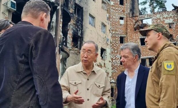 ¿A qué se debe la visita del Expresidente Juan Manuel Santos a Ucrania? Estos son los motivos