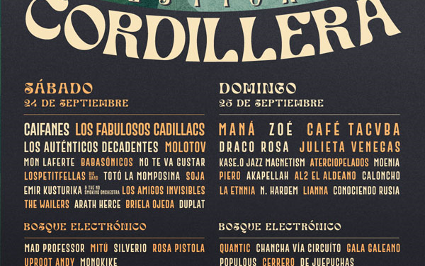 El Festival Cordillera: Encuentro de sonidos latinoamericanos llega a Bogotá