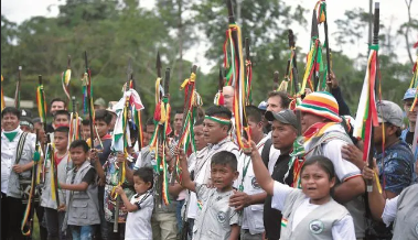 «La Minga Indígena por la Vida»: Indígenas de Antioquia