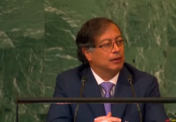 El presidente Gustavo Petro habló en la Asamblea General de la ONU