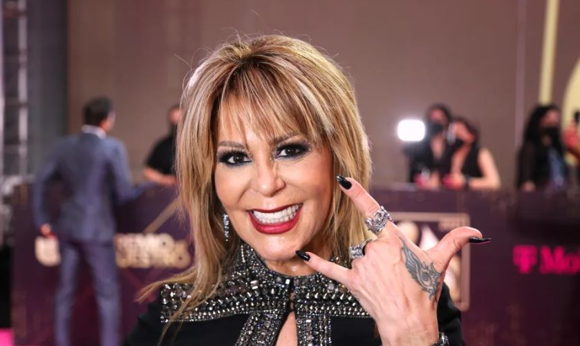 Alejandra Guzmán se cayó a mitad de su concierto y salió en ambulancia