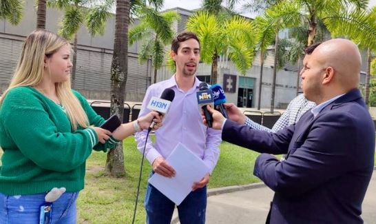 Juan Carlos Upegui, Líder del movimiento que llevó a la alcaldía de Medellín a Daniel Quintero, denunció amenazas en su contra.