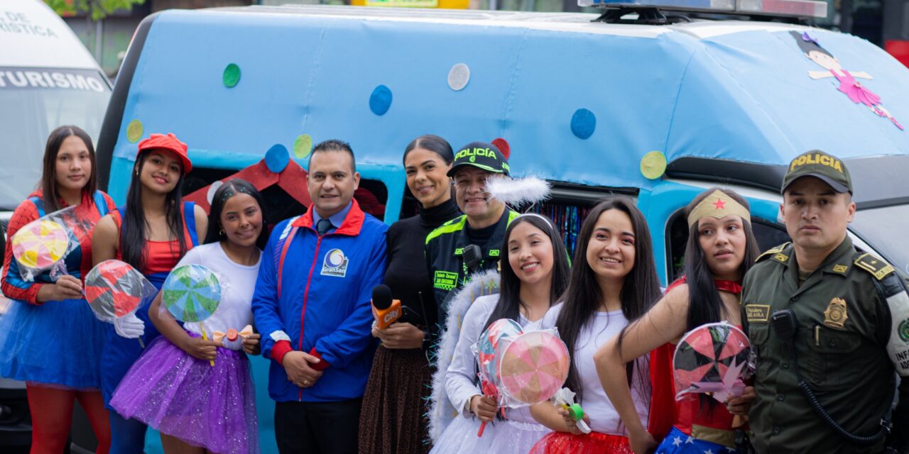 El Gran San Victorino en Bogotá refuerza la seguridad en el día de los niños y los dulces
