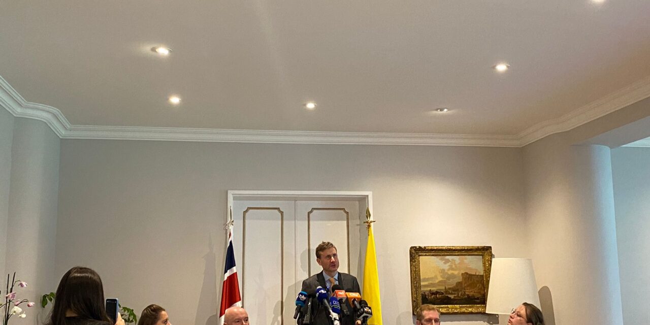 Embajador de gran bretaña en Colombia, anunció a partir del 9 de noviembre no será requisito para viajar la visa de turismo