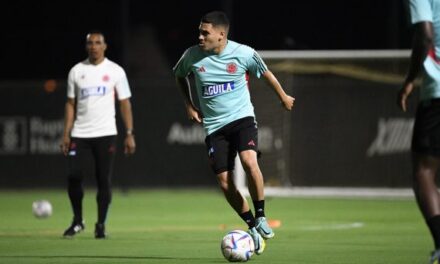 Selección Colombiana masculina de mayores tuvo su primer entrenamiento de campo