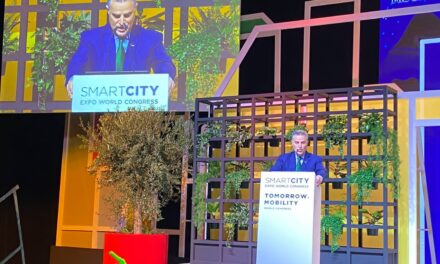 Gobernador Aníbal Gaviria participó este martes en la apertura de Smart City Expo World Congress en Barcelona