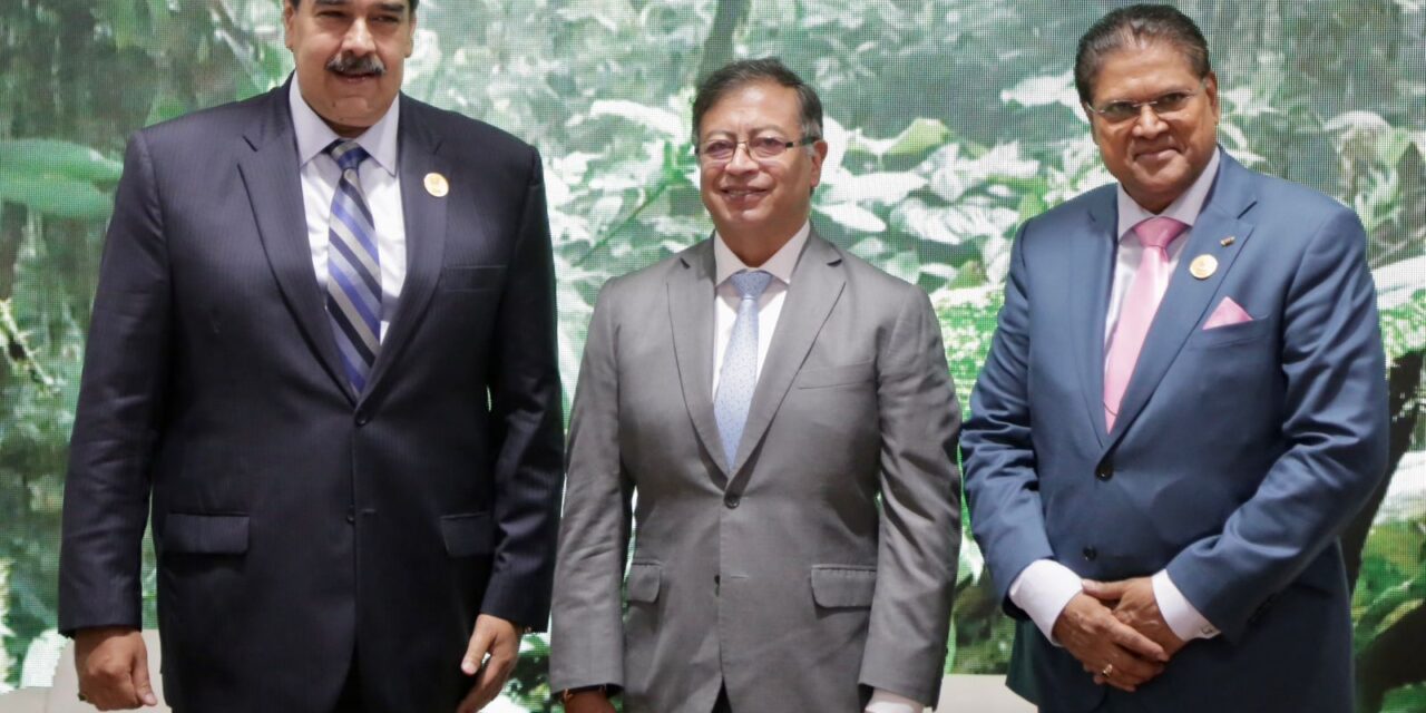 En la Cumbre mundial del Clima, Presidentes de Colombia, Venezuela y Surinam fijan liderar acuerdo amazónico como pilar de equilibrio climático de la humanidad
