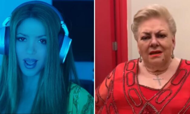 Shakira recibió el apoyo de Paquita la del Barrio en su nuevo lanzamiento musical