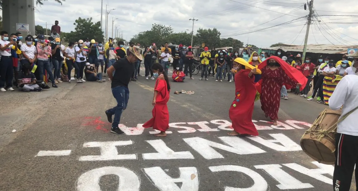 Continúa el paro Wayúu en la Guajira