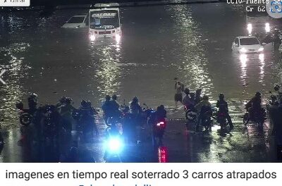 Bomberos y DAGRD de Medellín atienden emergencias por fuertes lluvias
