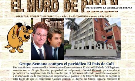 El reconocido periódico EL MURO DE PATAN ahora en Nación Paisa