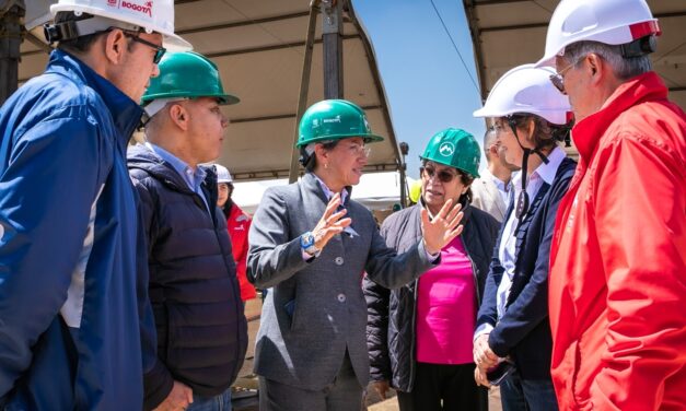 «Estamos construyendo el Metro con pasión»: Claudia López  que la construcción del metro no para