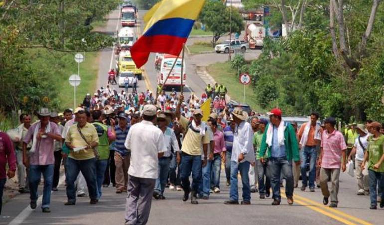 Habitantes de Jericó paralizarían Bogotá en marcha pacifica de no ser escuchados