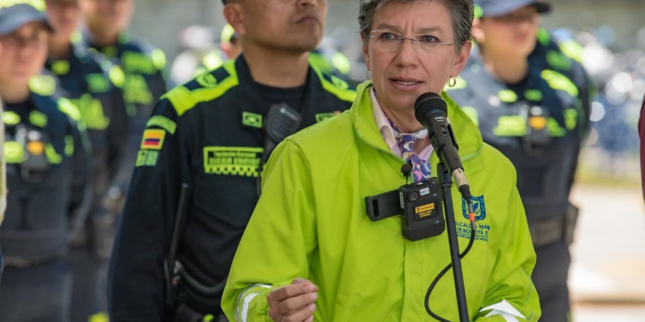 Alcaldesa de Bogotá inauguró la avenida Guayacanes