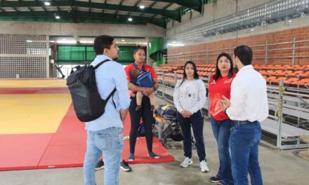 Visita de Gerente Indervalle al Coliseo «Yuri Alvear» en Jamundí para Combatir inseguridad.