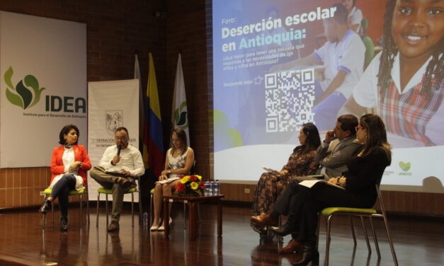 Foro Escolar Deserción en Antioquia deja en evidencia que familia disfuncional factor fundamental en la problemática