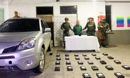 A la cárcel hombre que pretendía distribuir 27 kilos de cocaína en el Valle de Aburrá