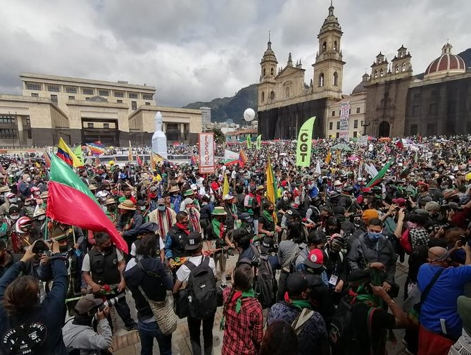 Hoy movilizaciones en Medellín, Cali y Bogotá, promovidas por la CUT buscan apoyar reforma laboral y pensional