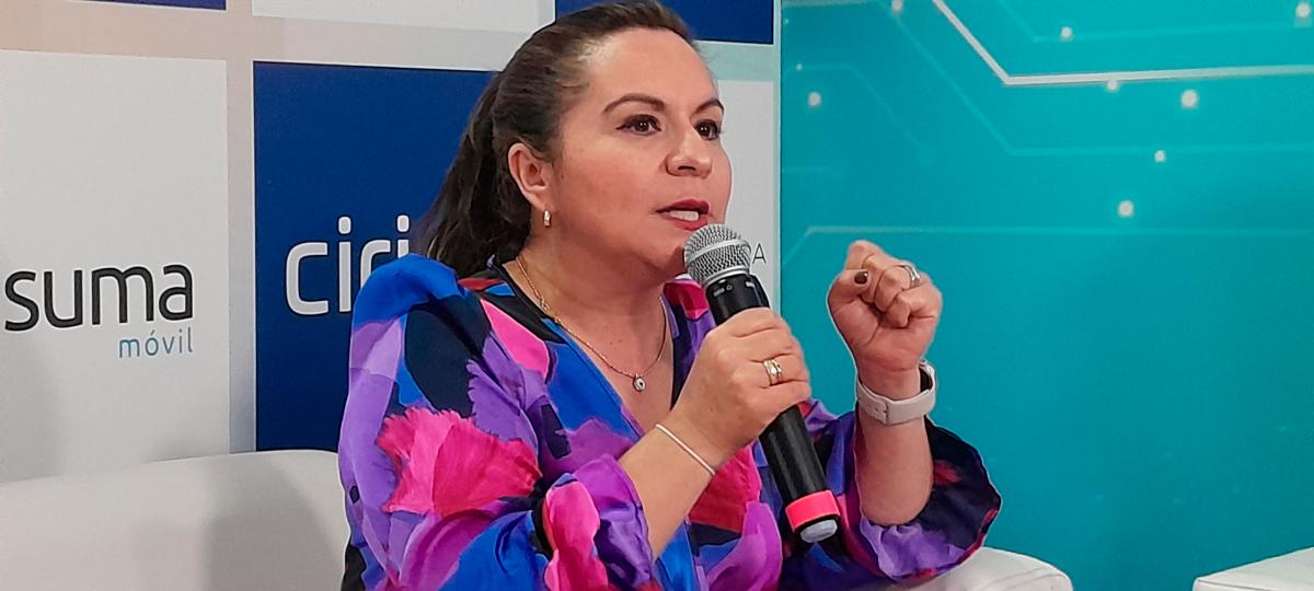 Sandra Urrutia Ministra TIC anunció más de 300 millones para conectar a Colombia en Andina Link