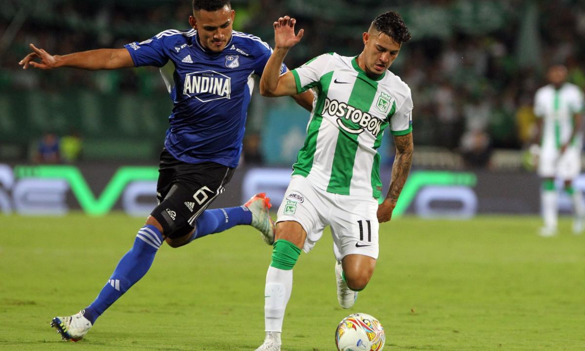 Atlético Nacional empata sin goles al equipo alterno de Millonarios en ...