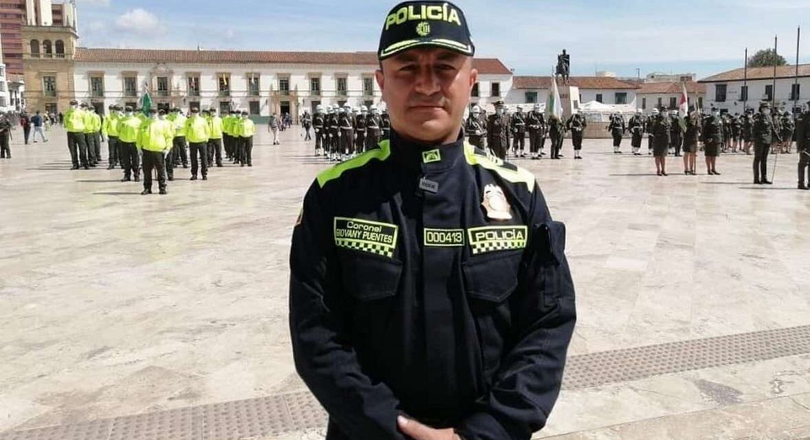 Designado nuevo Comandante de Policía Antioquía Giovanny Puentes