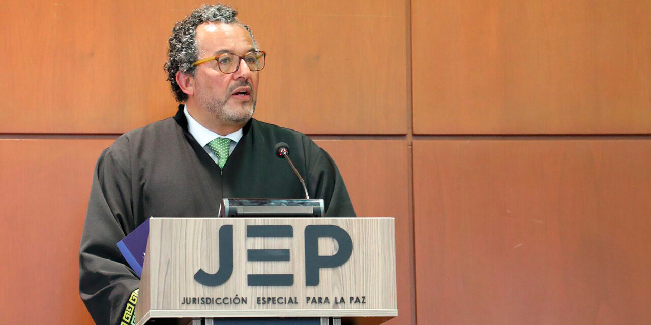 Roberto Vidal Presidente de JEP solicita a Fiscalia investigue conductas de anteriores servidores del Ente Acusador