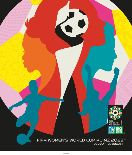 Revelado por FIFA Poster Mundial Femenino 2023 previo Día Internacional de la Mujer