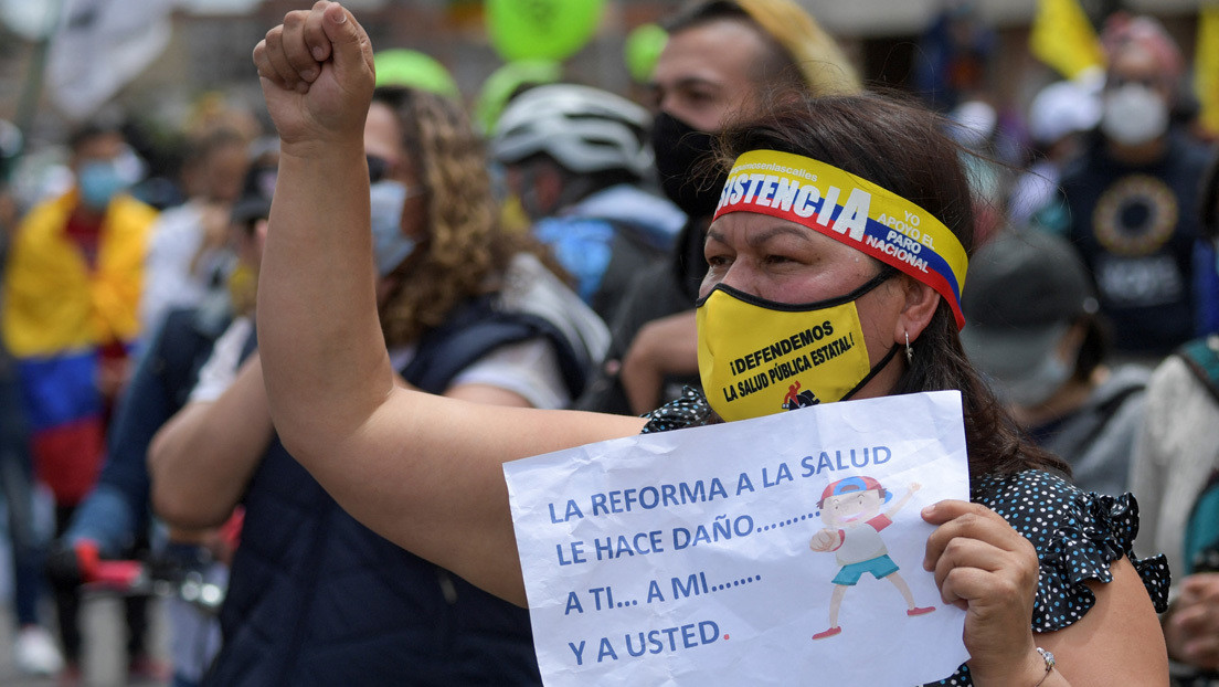 Nueva marcha contra  reforma a la salud convocada por pacientes en Colombia