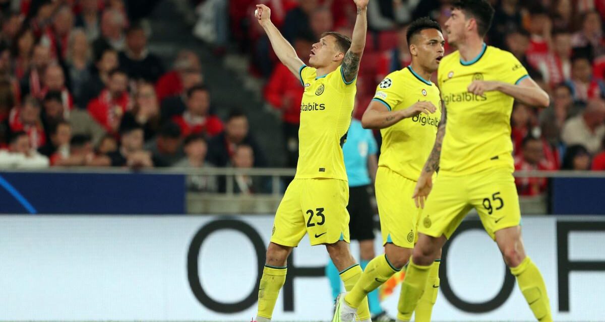 Inter de Milán hace historia en la Champions League ante Benfica