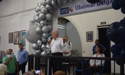 Expresidente de Colombia presenta su partido político Nueva Fuerza Democrática en la ciudad de Cali