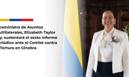 A partir de hoy Colombia sustentará el sexto informe periódico ante el Comité contra la Tortura, en Ginebra