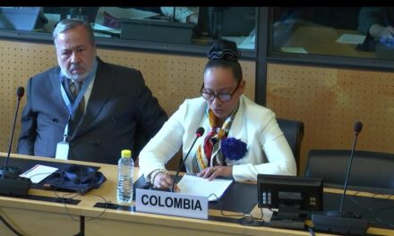Viceministra Elizabeth Taylor Jay rinde ante Ginebra el sexto informe  periodico colombiano