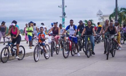 Quibdó realizó ciclovía en harás de contribuir espacios recreativos