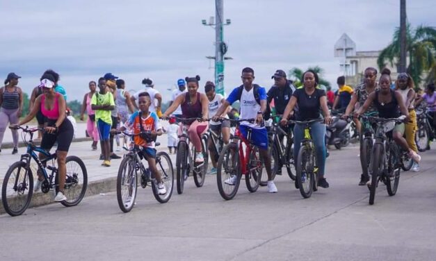 Quibdó realizó ciclovía en harás de contribuir espacios recreativos
