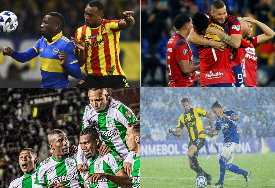 Gran balance de los equipos Colombianos en copas internacionales