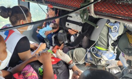 En delicado estado de salud, se encontraban 12 bebés indígenas, quienes fueron evacuados desde el Departamento del Chocó hasta  Antioquia