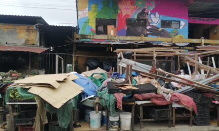 Aproximadamente mil vendedores se vieron afectados con la destrucción de los techos de las casetas que invadían el espacio público en la plaza de mercado de Quibdó
