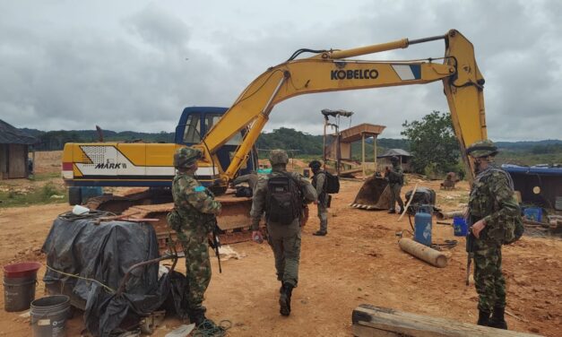 Ejército Nacional golpea las economías ilícitas del grupo armado GAO ELN en el sur de Bolívar